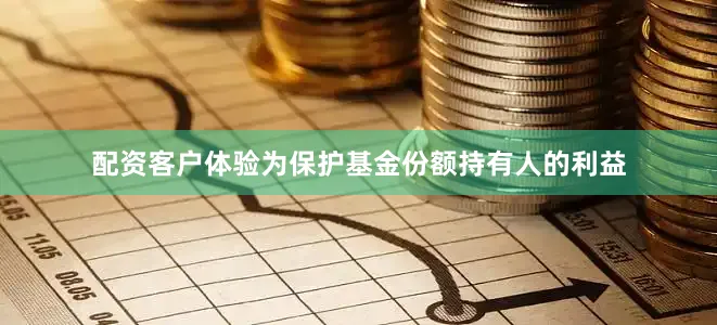 配资客户体验为保护基金份额持有人的利益