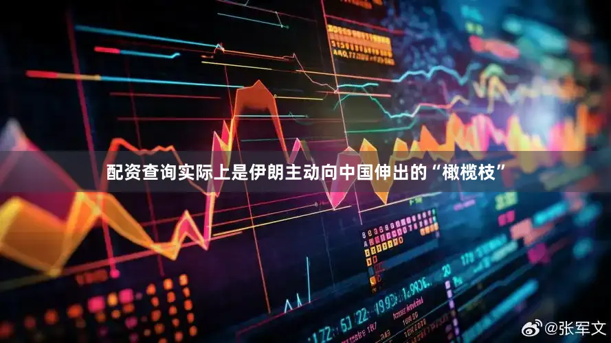 配资查询实际上是伊朗主动向中国伸出的“橄榄枝”